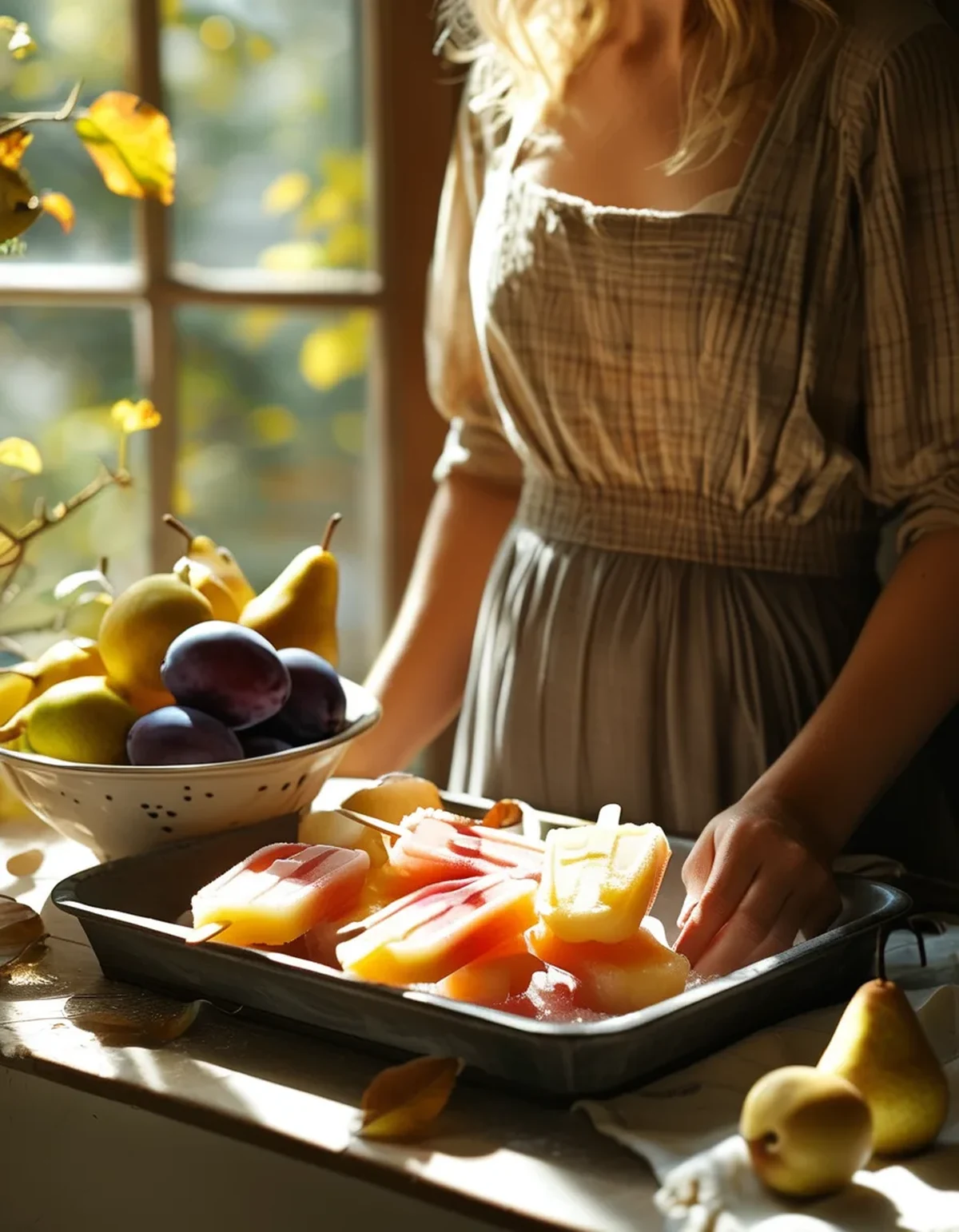 Frozen Treats Made With Early Autumn Fruit: What Actually Works